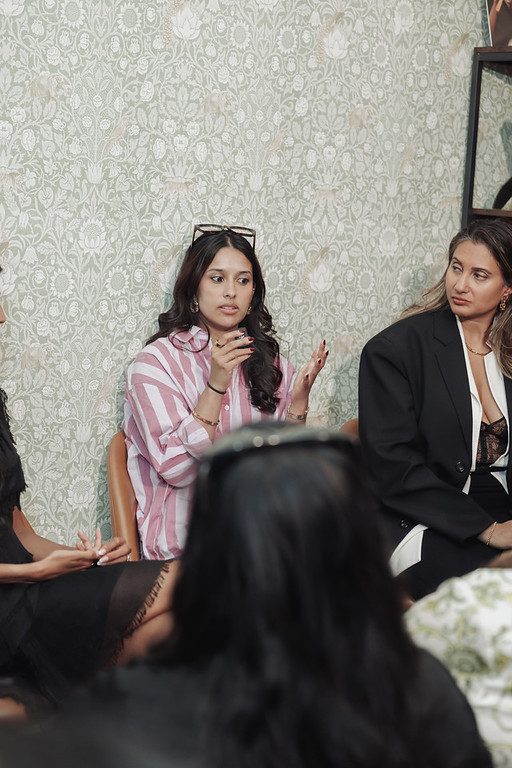A four-woman panel discussion at Pitch the Collective